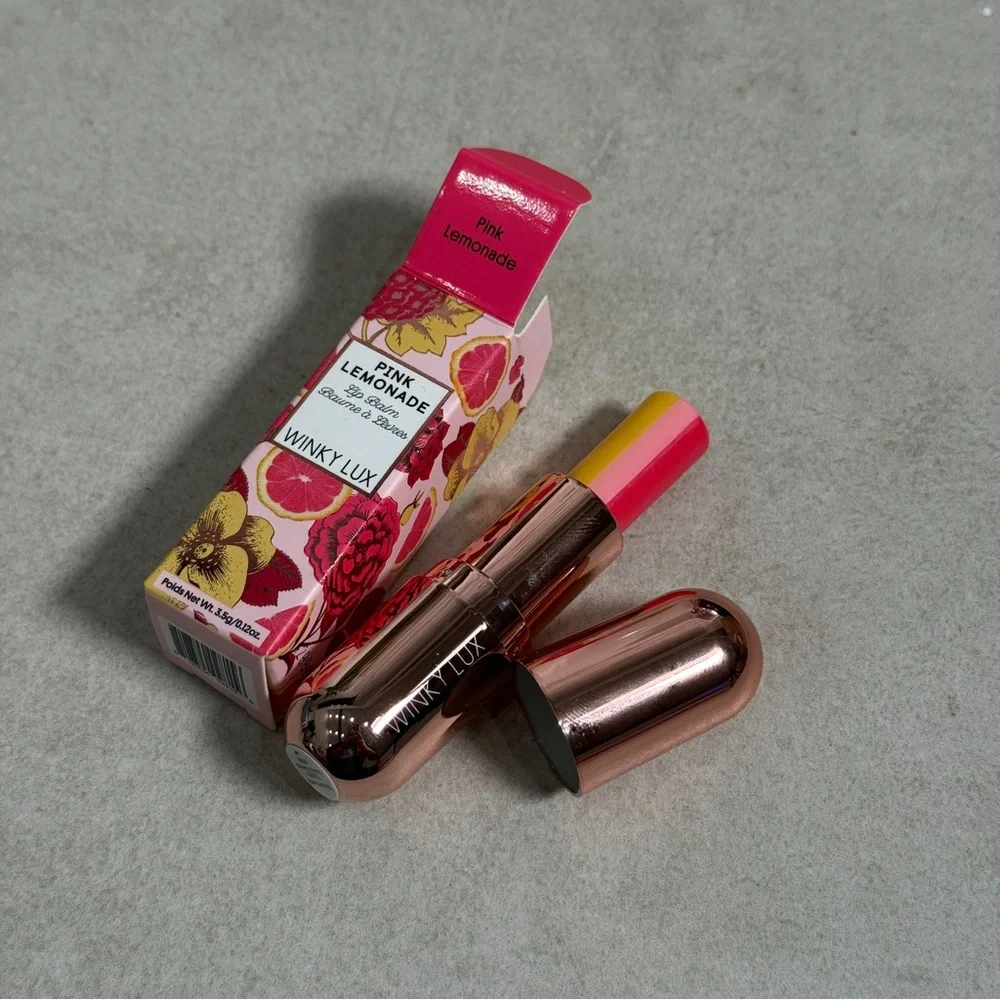 Winky Lux Pink Lemonade Lip Balm Brand New Hydrating Tinted Balm